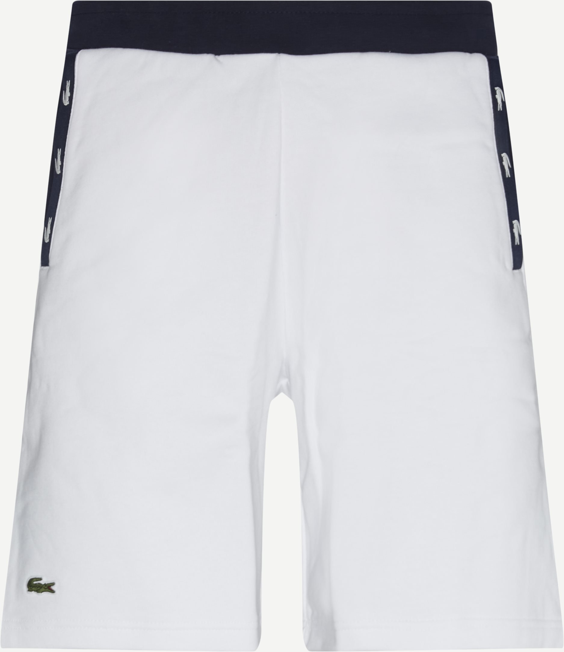 Baumwollshorts - Shorts - Regular fit - Weiß