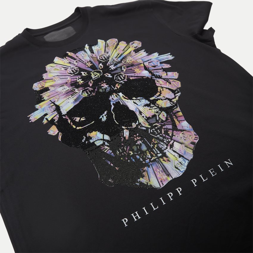 Philipp Plein T-shirts UTK0017 PJY002N SORT
