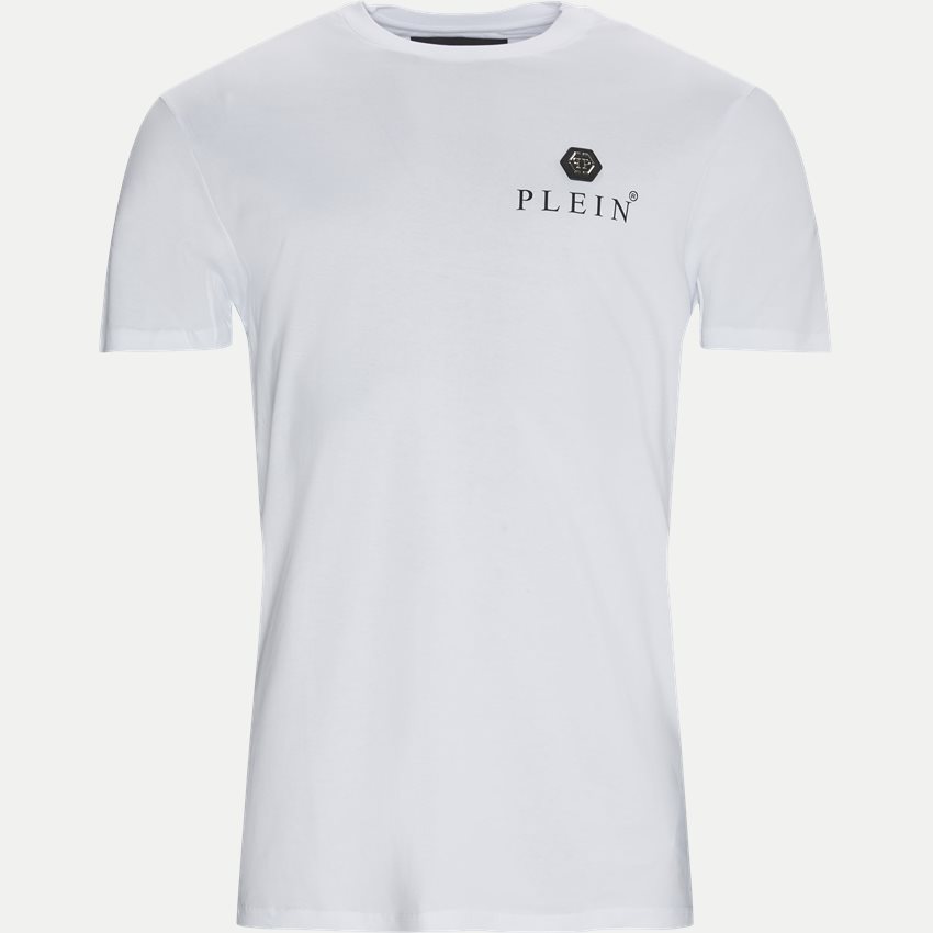 Philipp Plein T-shirts MTK5119 PJY002N. HVID