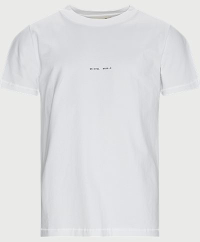 Bristol Studio T-shirts HORIZONTAL REVERSIBLE Vit