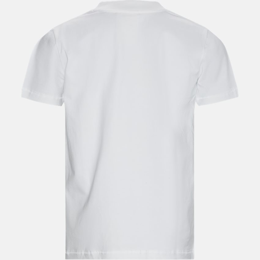 Bristol Studio T-shirts HORIZONTAL REVERSIBLE WHITE