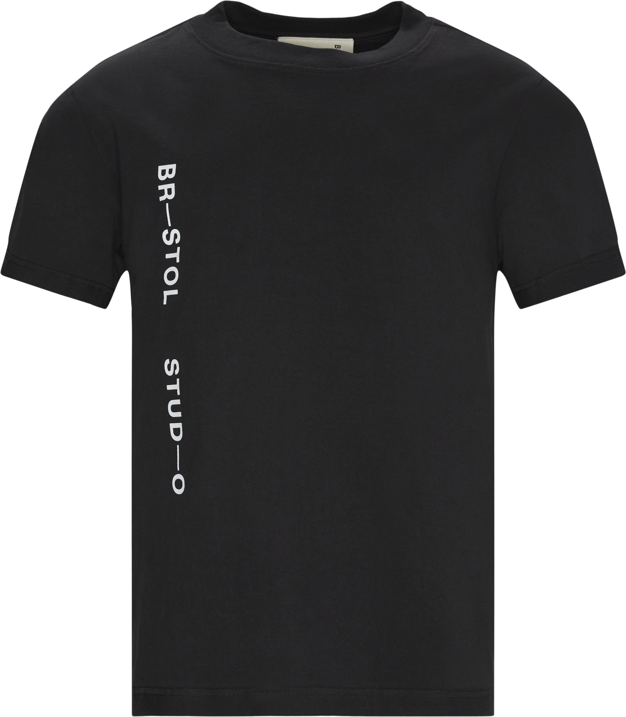 Vertical Reversible Tee - T-shirts - Regular fit - Svart