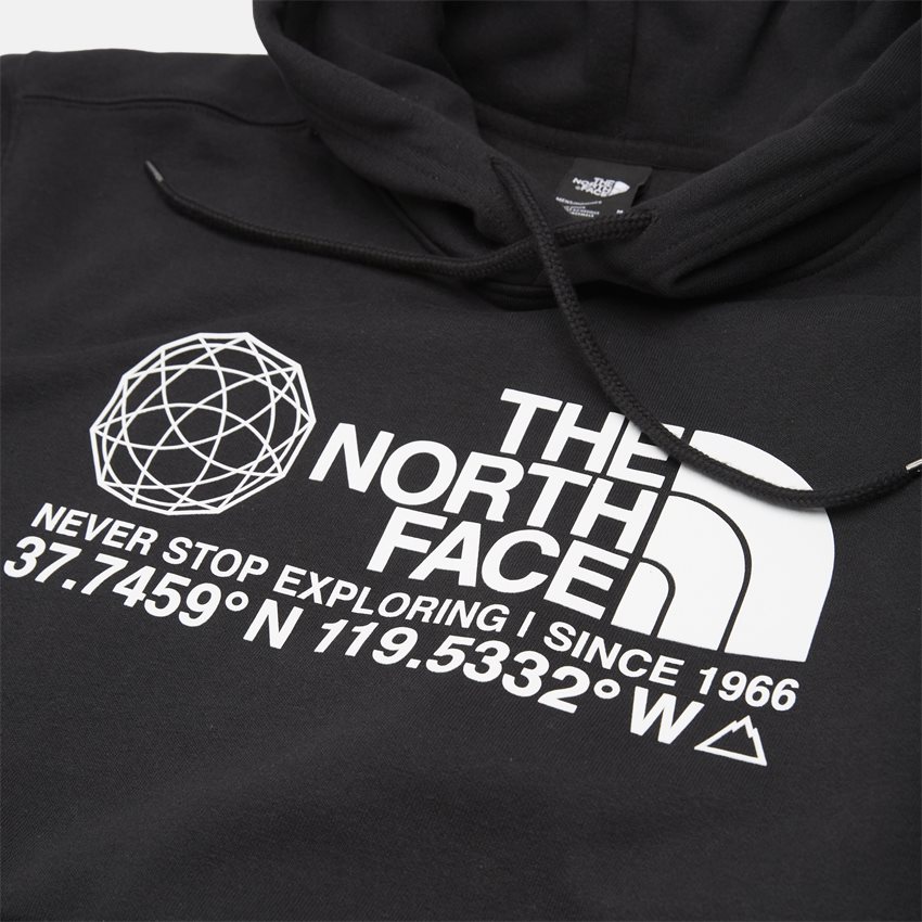 The North Face Sweatshirts COORDINATES HOODIE NF0A55MW SORT