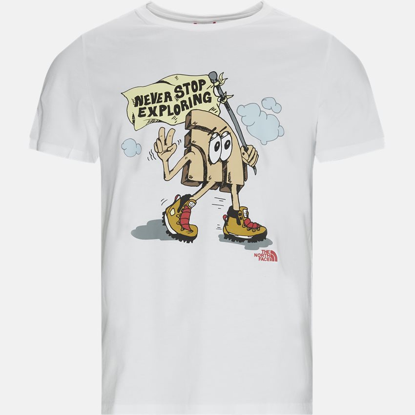 The North Face T-shirts SS GRAPHIC TEE NF0A4T1I HVID