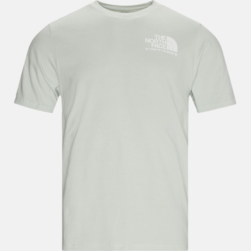 The North Face T-shirts SS COORDINATES NF0A52Y8 GRØN