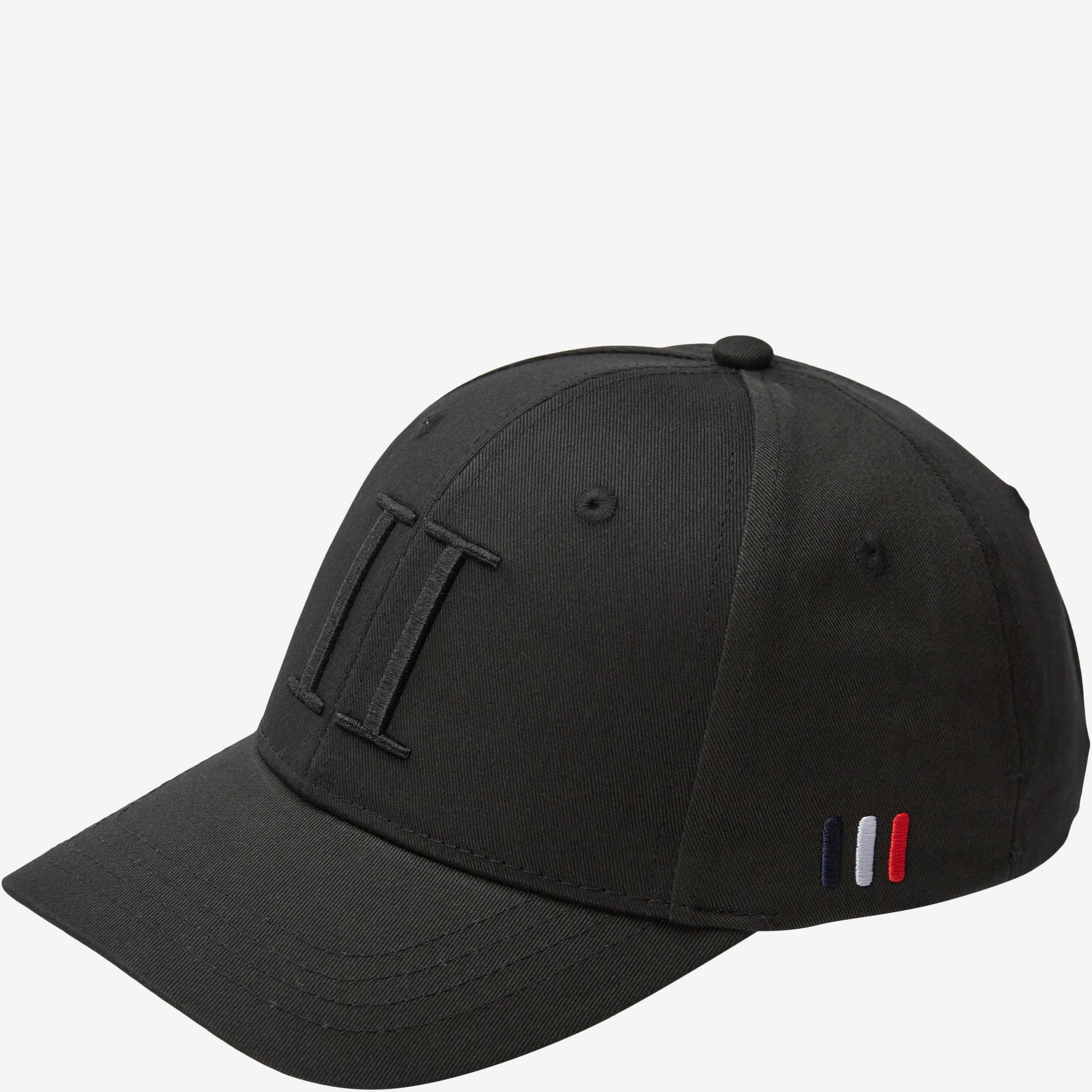 Les Deux Caps ENCORE ORGANIC BASEBALL CAP 702043 Black