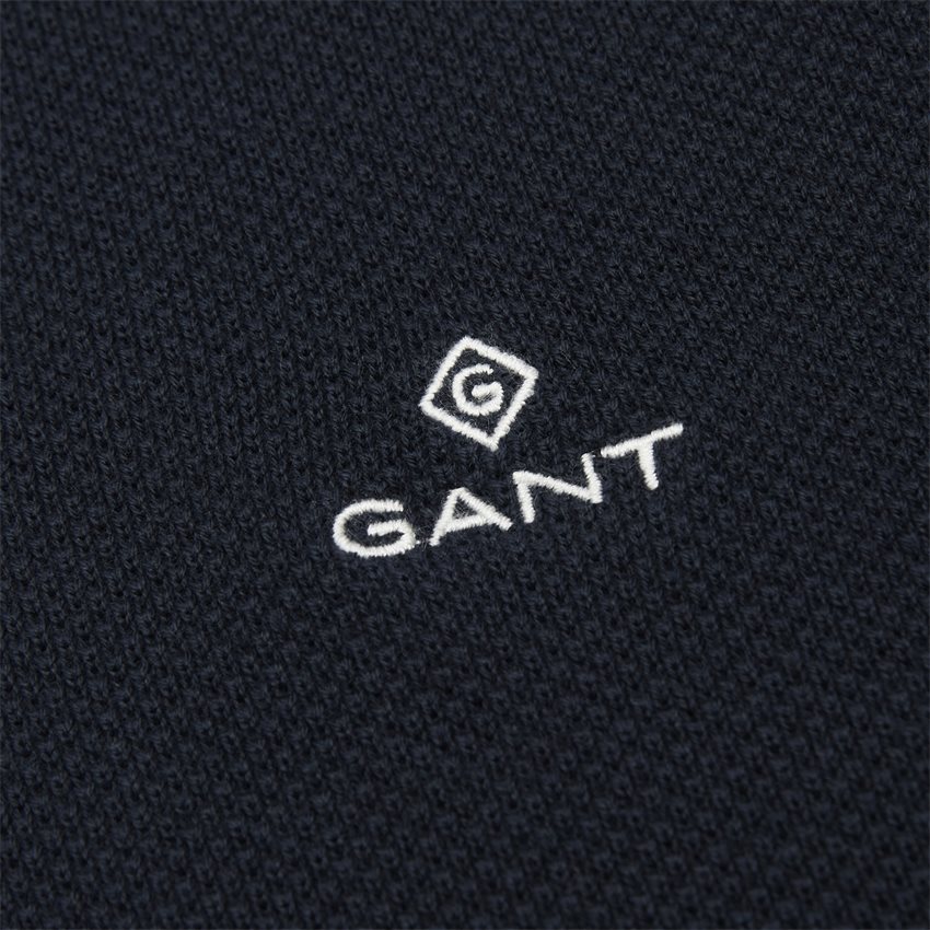 Gant Stickat COTTON PIQUE CNECK 8030521 SS21 NAVY