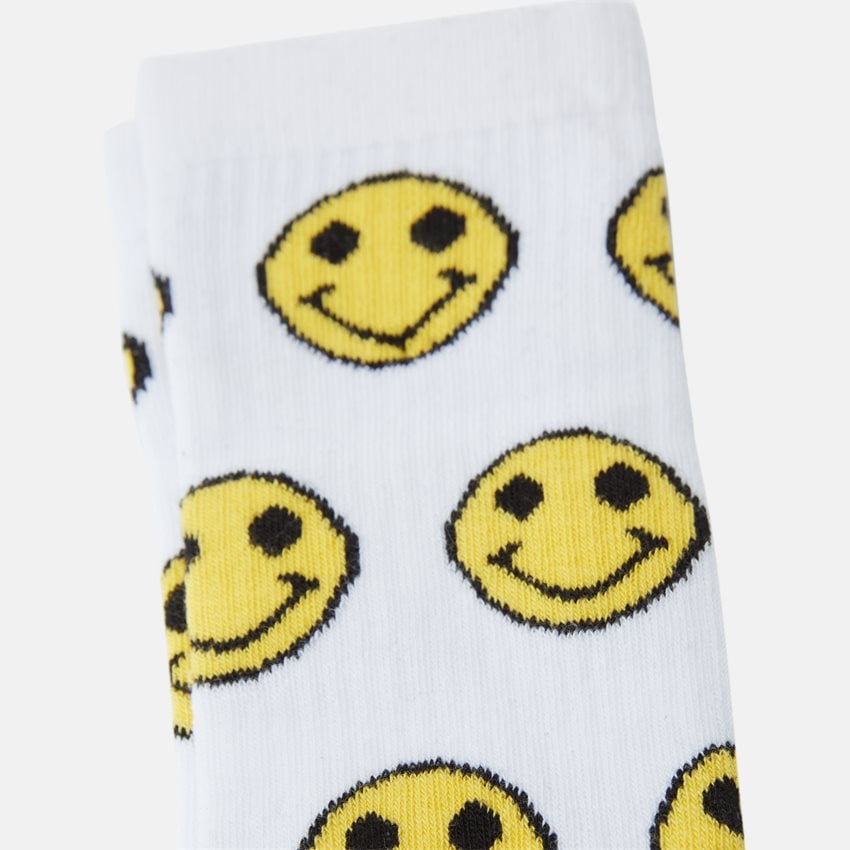 qUINT Socks HAPPY SMILEY 115-12527 WHITE