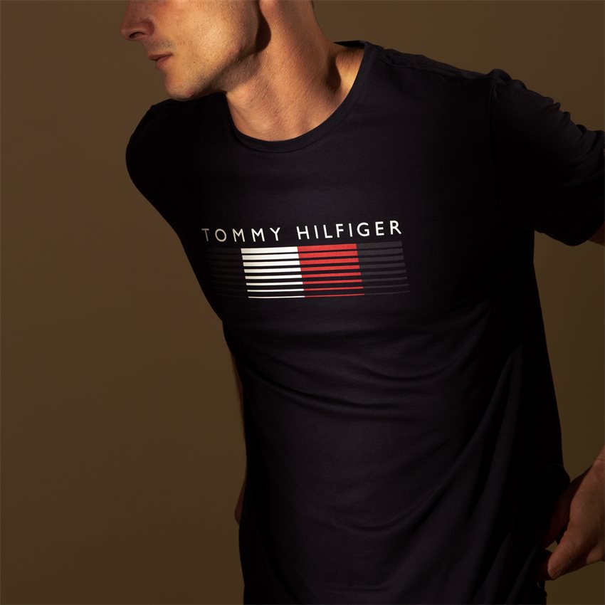 Tommy Hilfiger T-shirts 21008 FADEGRAPHIC CORP NAVY