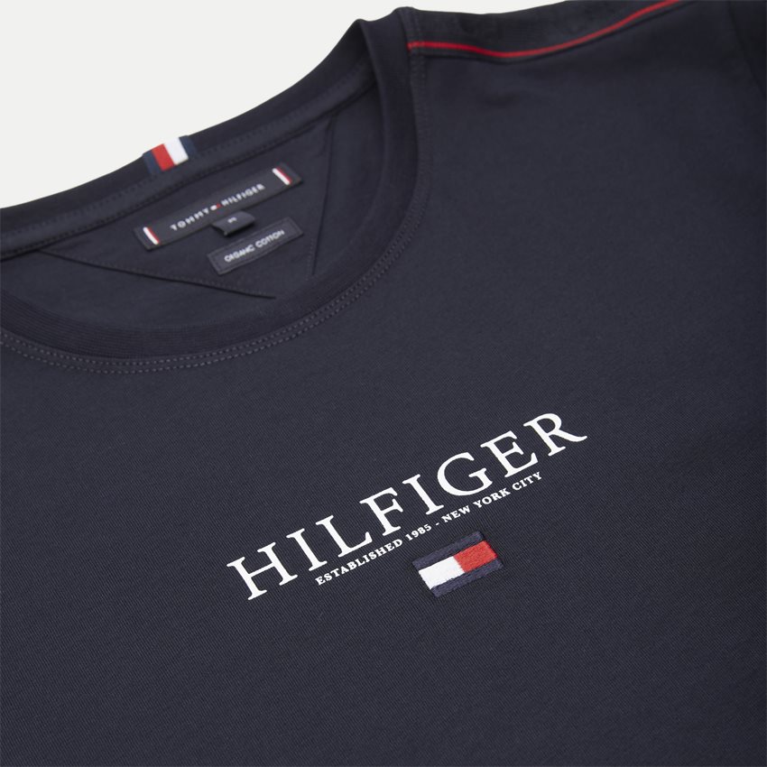 Tommy Hilfiger T-shirts 19364 TAPED HILFIGER NAVY