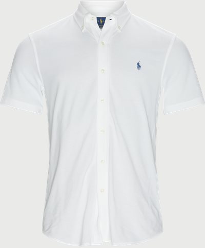 Pique Short Sleeve Shirt Regular fit | Pique Short Sleeve Shirt | White