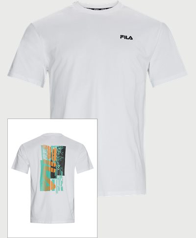 FILA T-shirts ABAY DROP TEE 688448 Hvid