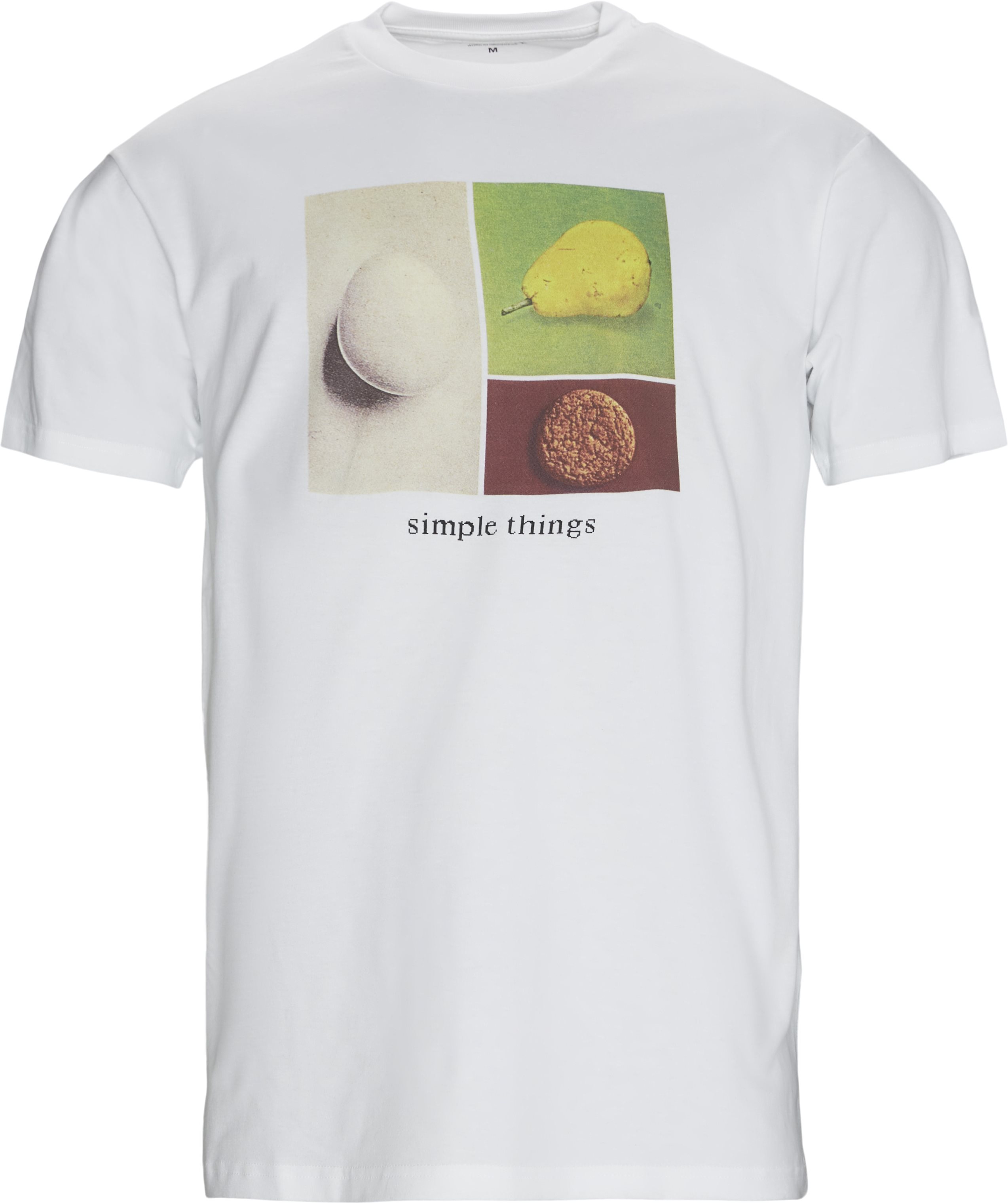 Carhartt WIP T-shirts S/S SIMPLE THINGS I029935 Vit