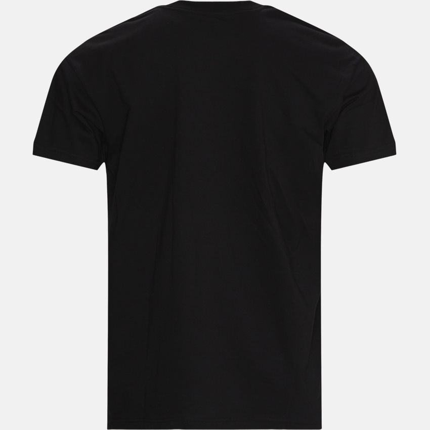 Carhartt WIP T-shirts S/S BOUQUET I029936 BLACK