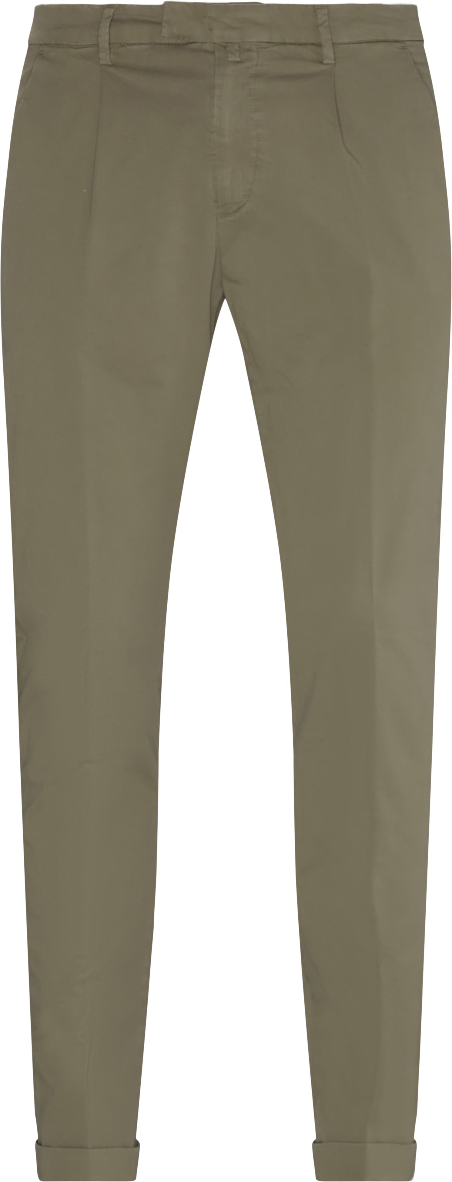 Chinos - Trousers - Slim fit - Army