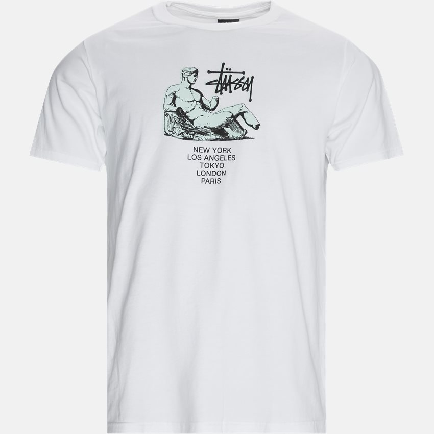 Stüssy T-shirts DIONYSOS 1904654 HVID