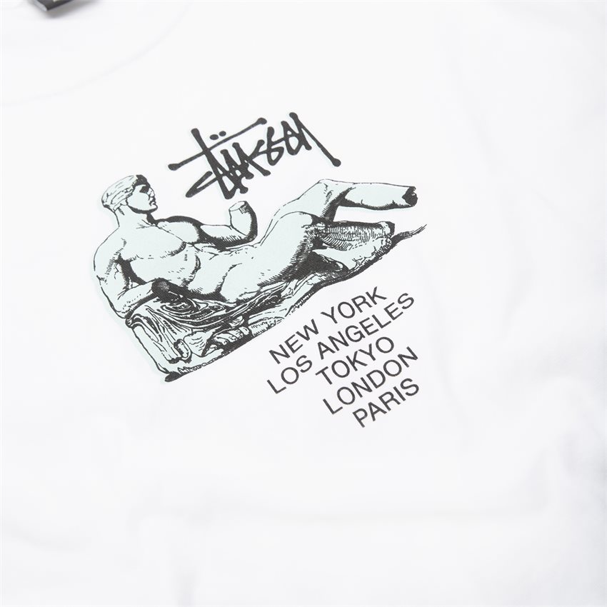 Stüssy T-shirts DIONYSOS 1904654 HVID