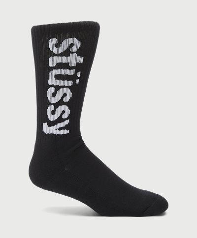 Stüssy Socks HELVETICA 138742 Black