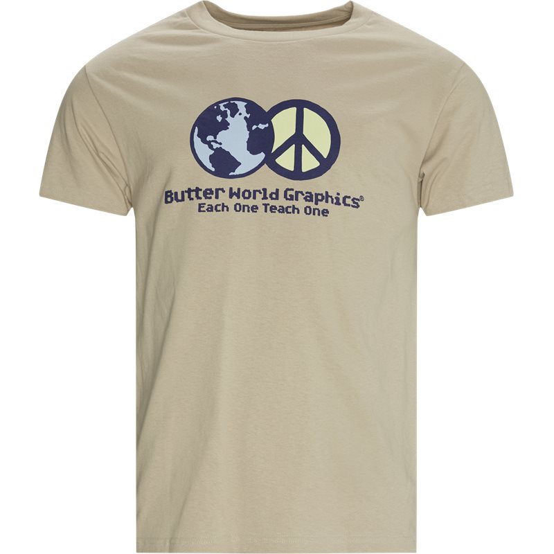 Butter Goods World Peace Tee Sand