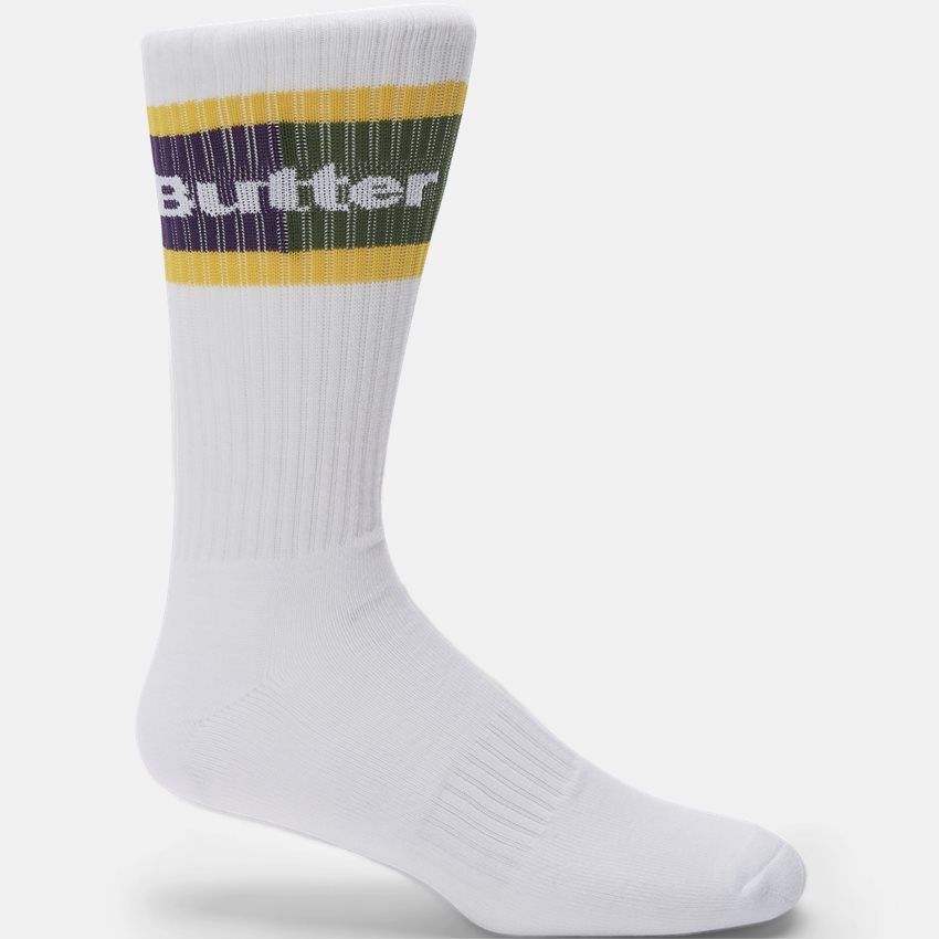 Butter Goods Socks COURT SOCKS HVID