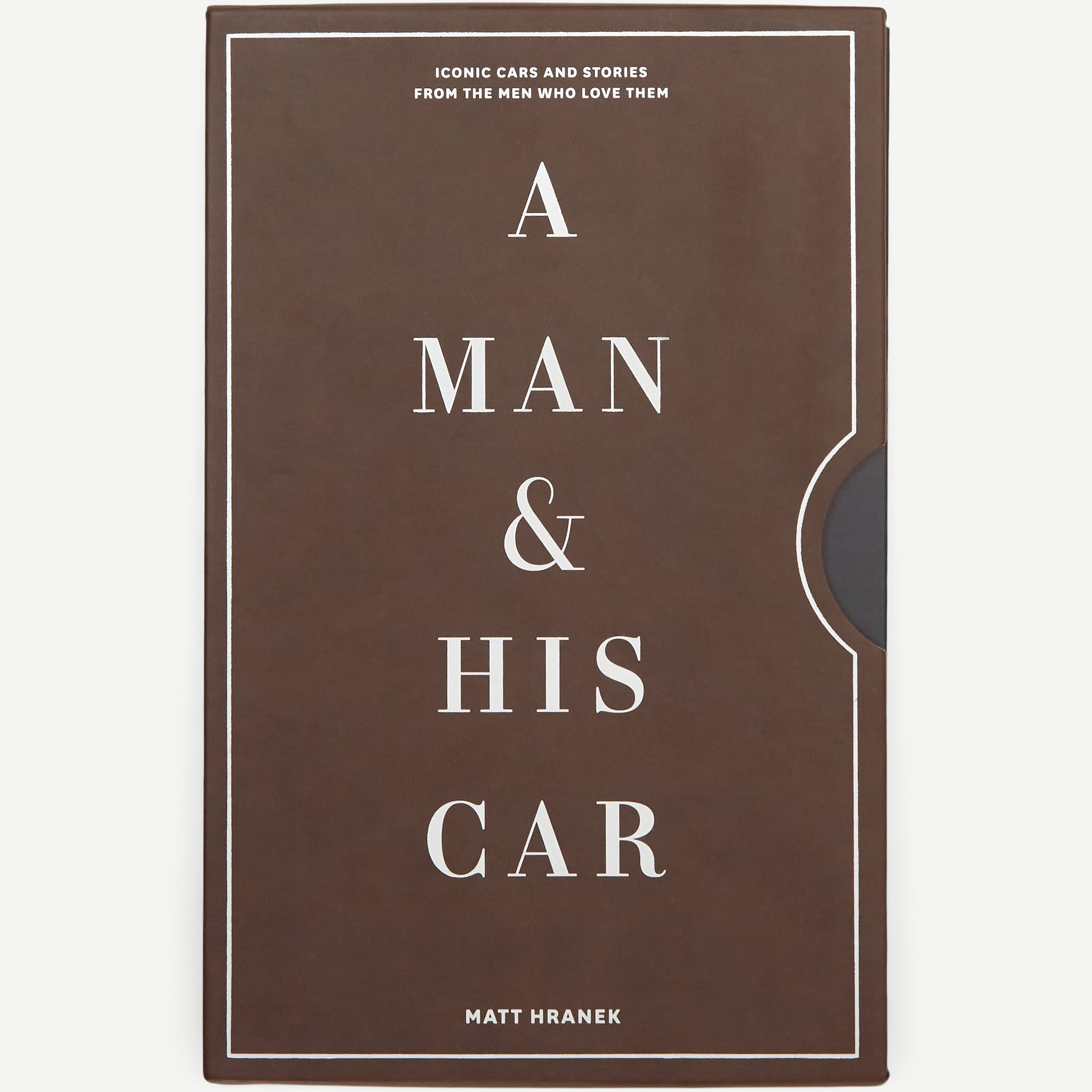 A Man And His Car - Accessories - White