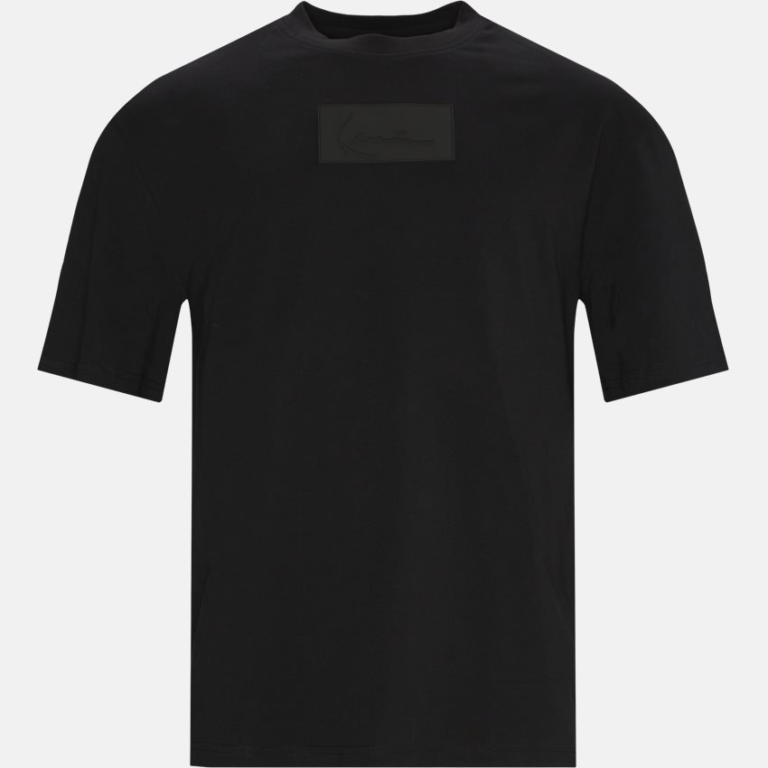 Karl Kani T-shirts SMALL SIGNATURE BOX 6030285 SORT