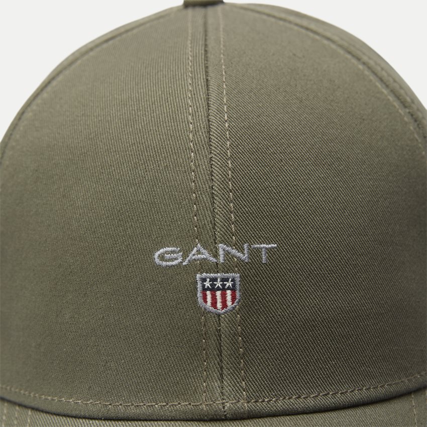 Gant Caps HIGH COTTON TWILL CAP 9900000 SS21 ARMY