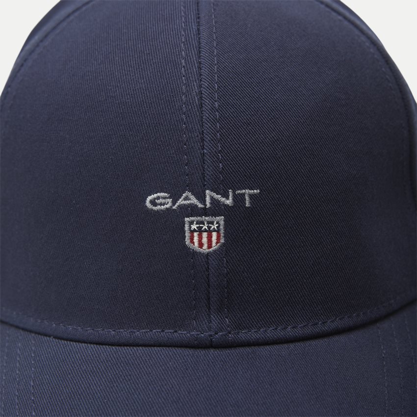Gant Kepsar HIGH COTTON TWILL CAP 9900000 SS21 NAVY