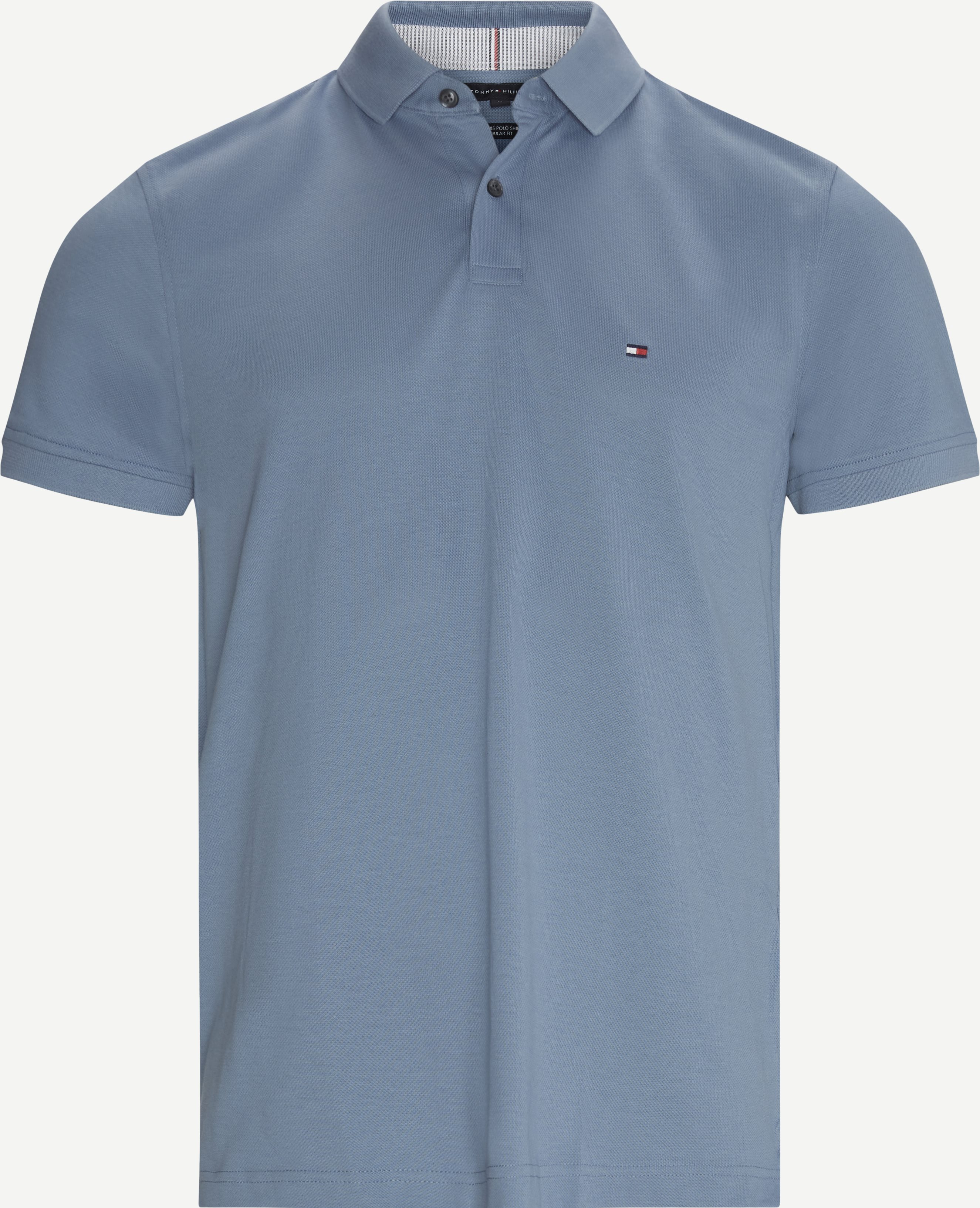 Regular Polo Tee - T-shirts - Regular fit - Blue