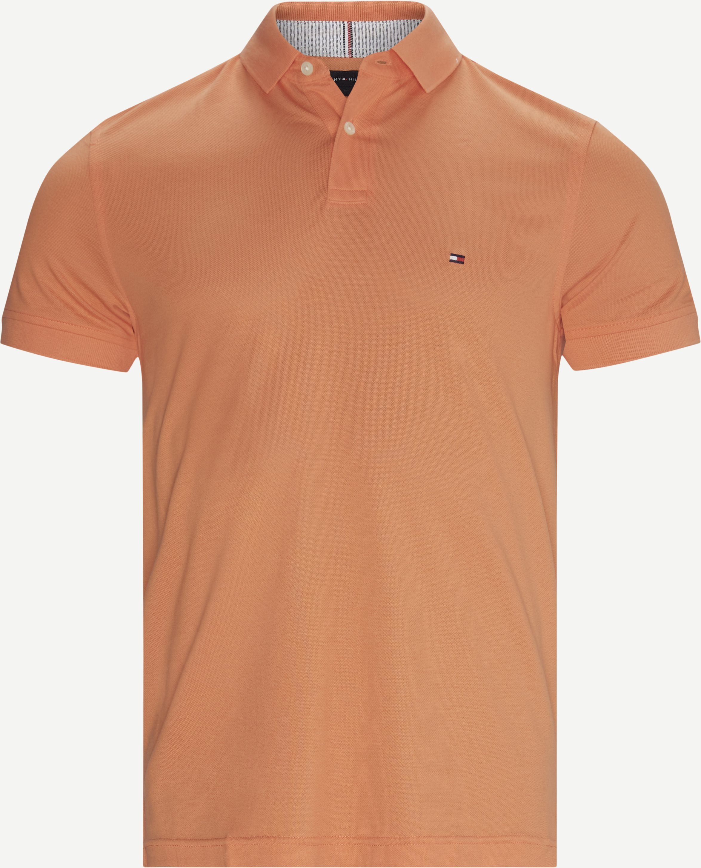 Regular Polo Tee - T-shirts - Regular fit - Orange