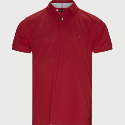 Normales Polo-T-Shirt Regular fit | Normales Polo-T-Shirt | Rot
