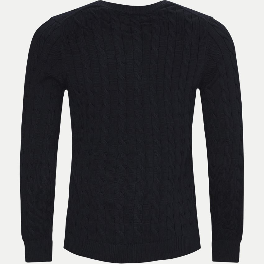 Gant Knitwear COTTON CABLE CREW 8050501 NAVY