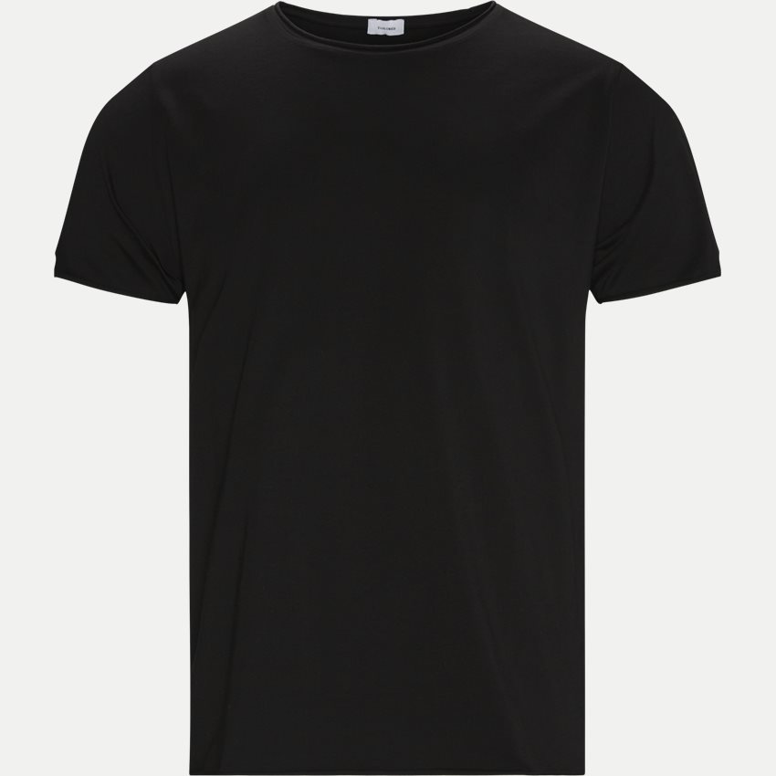 Tailored T-shirts RAW EDGE T-SHIRT BLACK