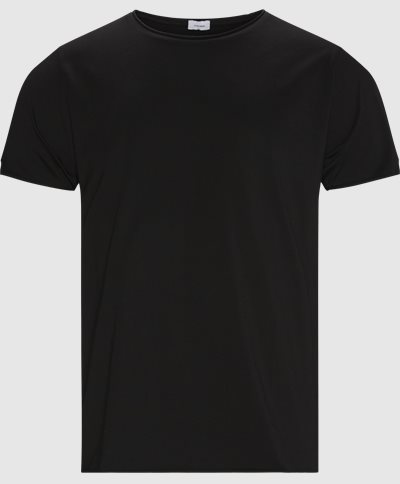 Tailored T-shirts RAW EDGE T-SHIRT Sort
