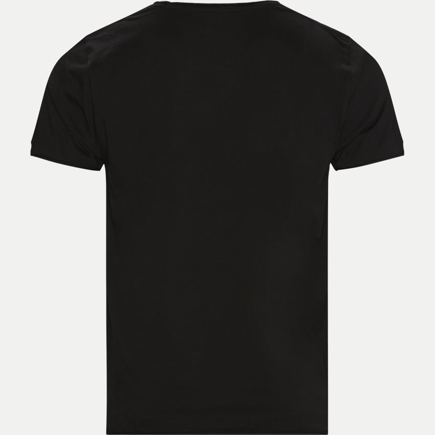Tailored T-shirts RAW EDGE T-SHIRT BLACK