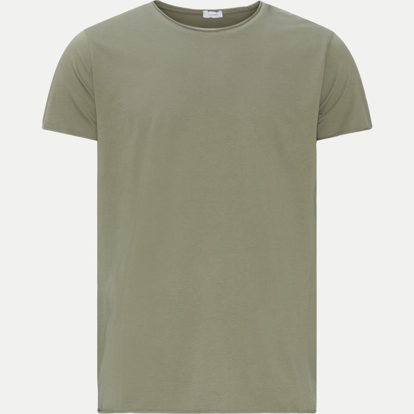 Tailored T-shirts RAW EDGE T-SHIRT GREEN