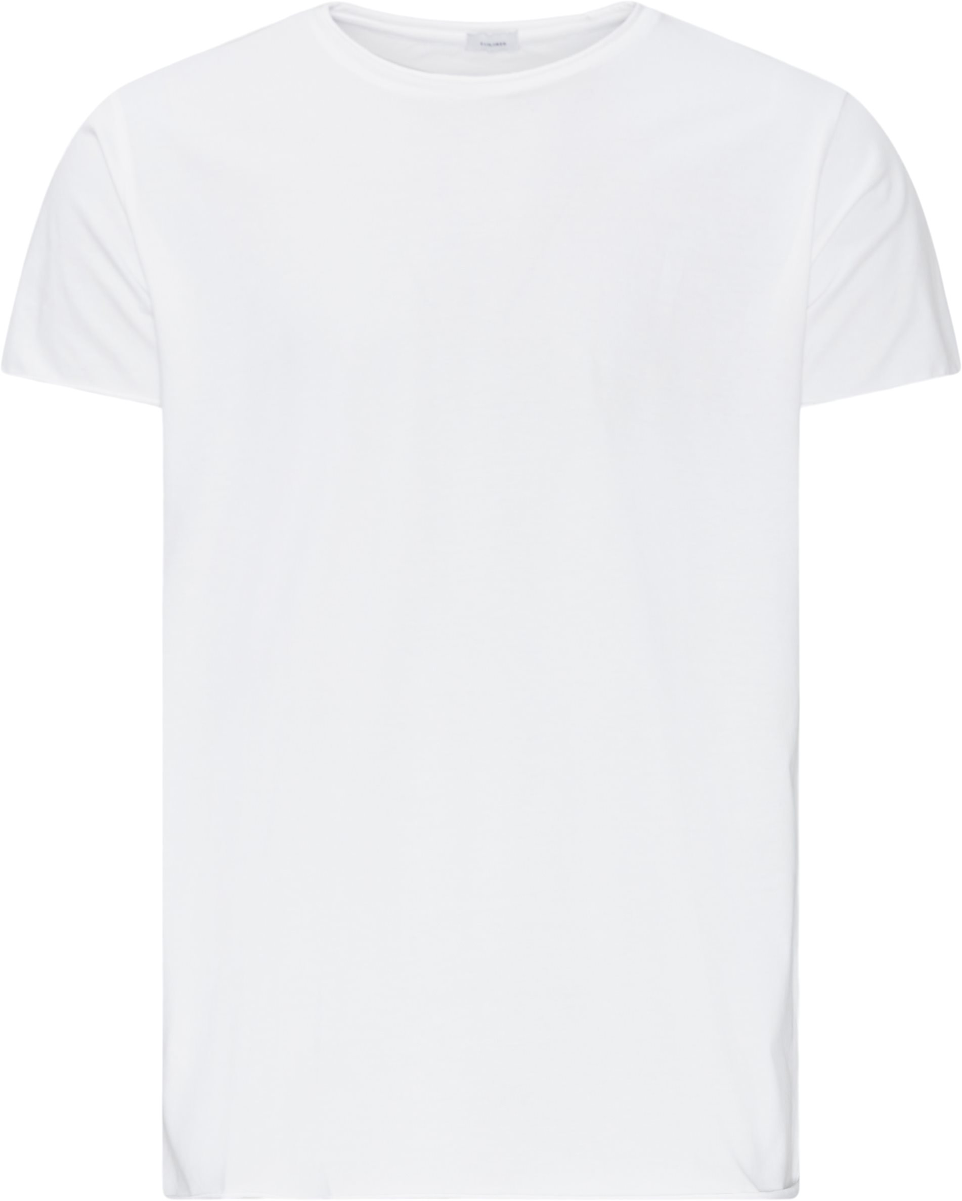 Raw Edge Tee - T-shirts - Regular fit - White