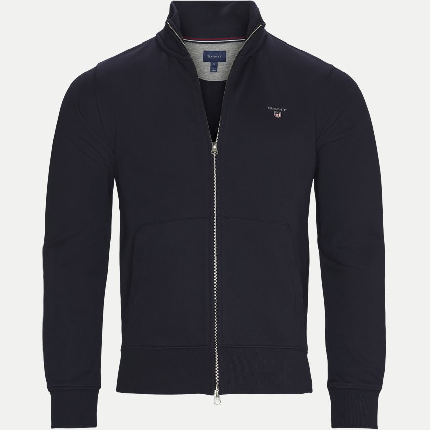 Gant Sweatshirts ORIGINAL FULL ZIP CARDIGAN 2048004 NAVY