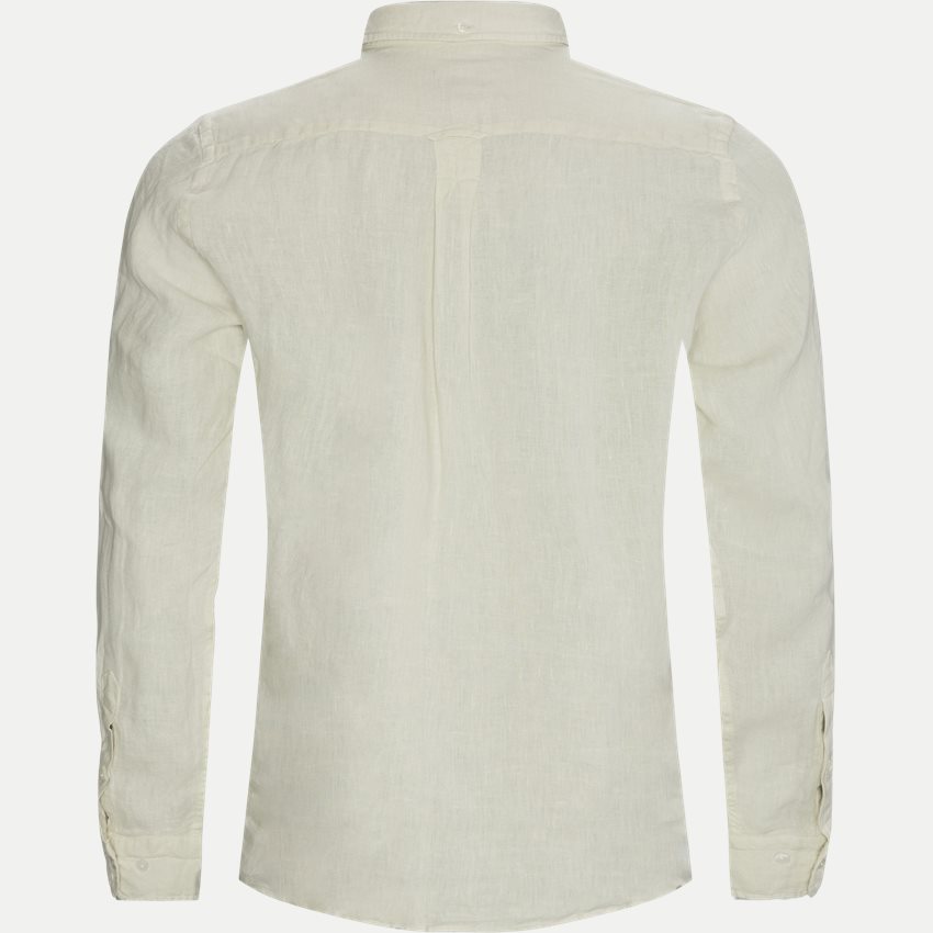 Gant Shirts REG UT GMNT DYED LINEN BD 3009460 SAND