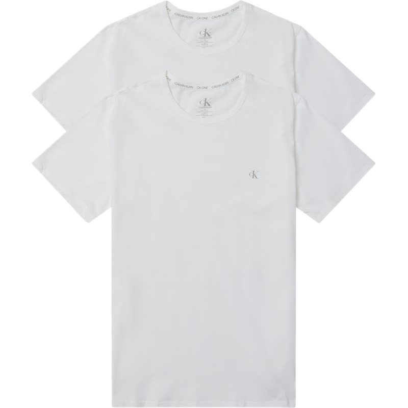 Calvin Klein 2-pak Crew Neck T-shirt Hvid
