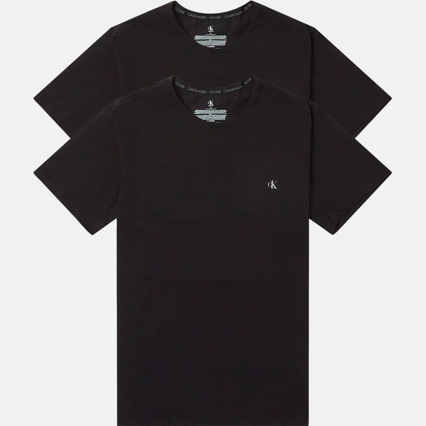 Calvin Klein T-shirts 000NB2221A SS CREW NECK 2PK SORT