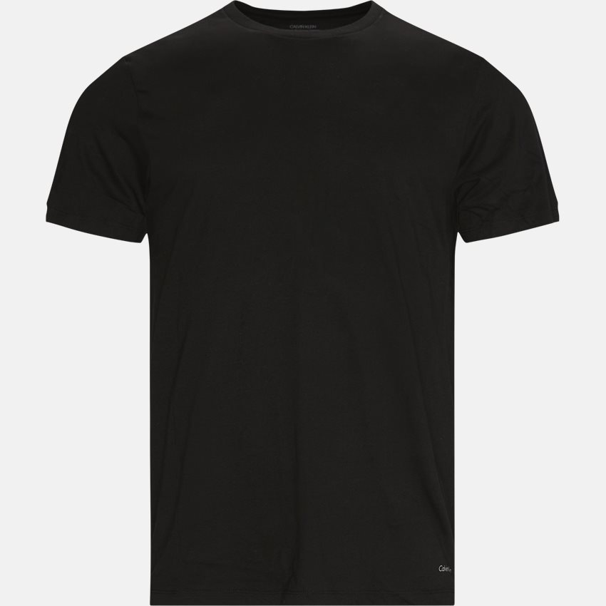 Calvin Klein T-shirts 000NB4011E SS CREW NECK 3PK SORT/HVID/GRÅ