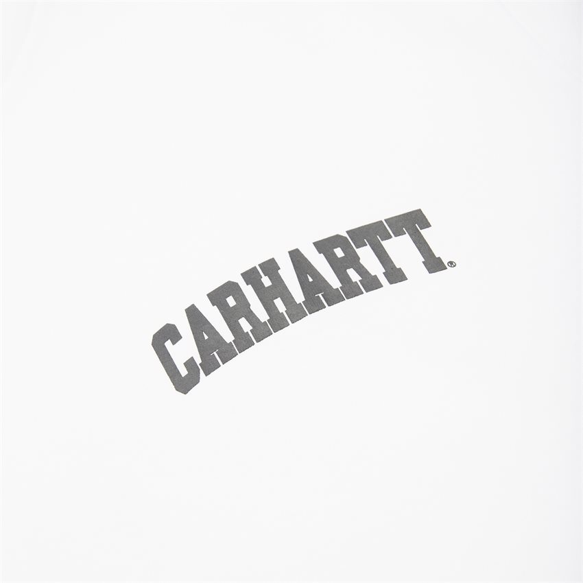 Carhartt WIP T-shirts SS UNIVERSITY SCRIPT T-SHIRT I028991 WHITE