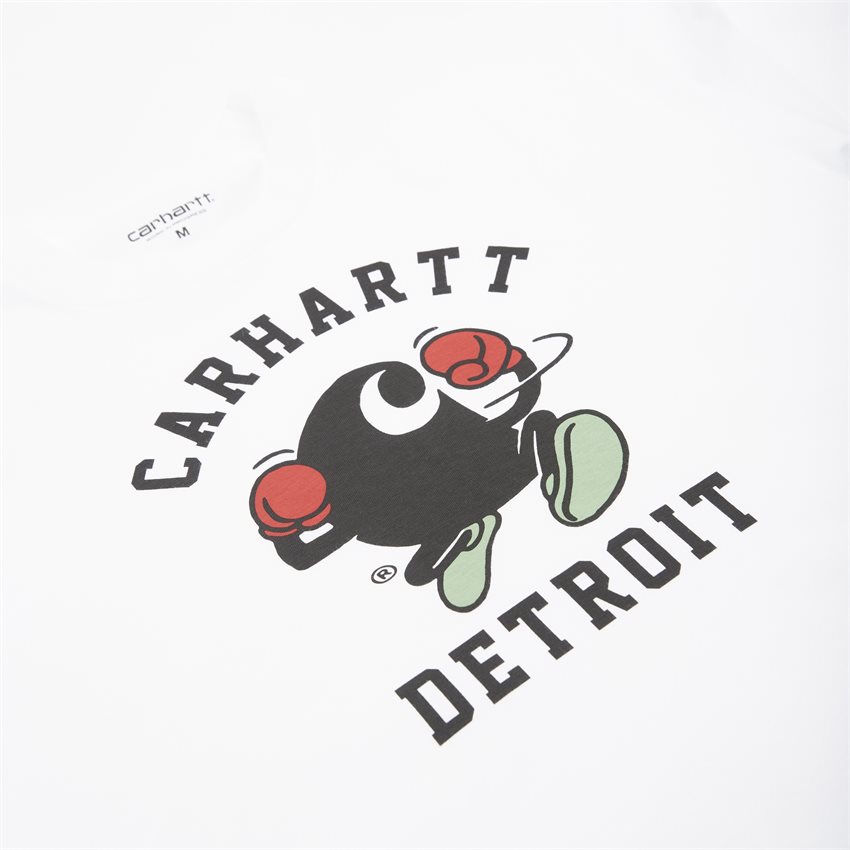 Carhartt WIP T-shirts SS BOXING T-SHIRT I028026 WHITE
