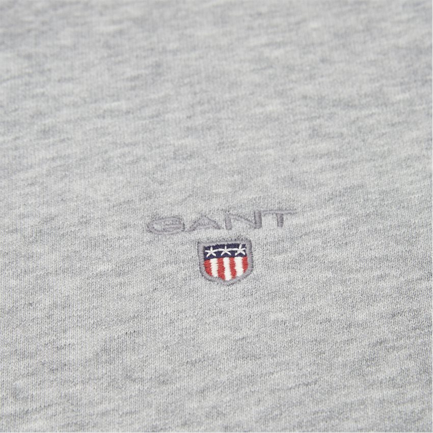 Gant Sweatshirts ORIGINAL SWEAT HOODIE 2047017 GRÅ