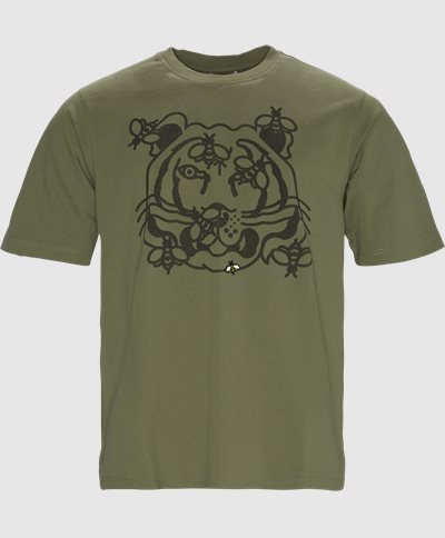 Bee A Tiger Skate Tee Regular fit | Bee A Tiger Skate Tee | Army