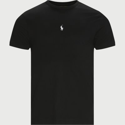 T-Shirt mit Logo Slim fit | T-Shirt mit Logo | Schwarz