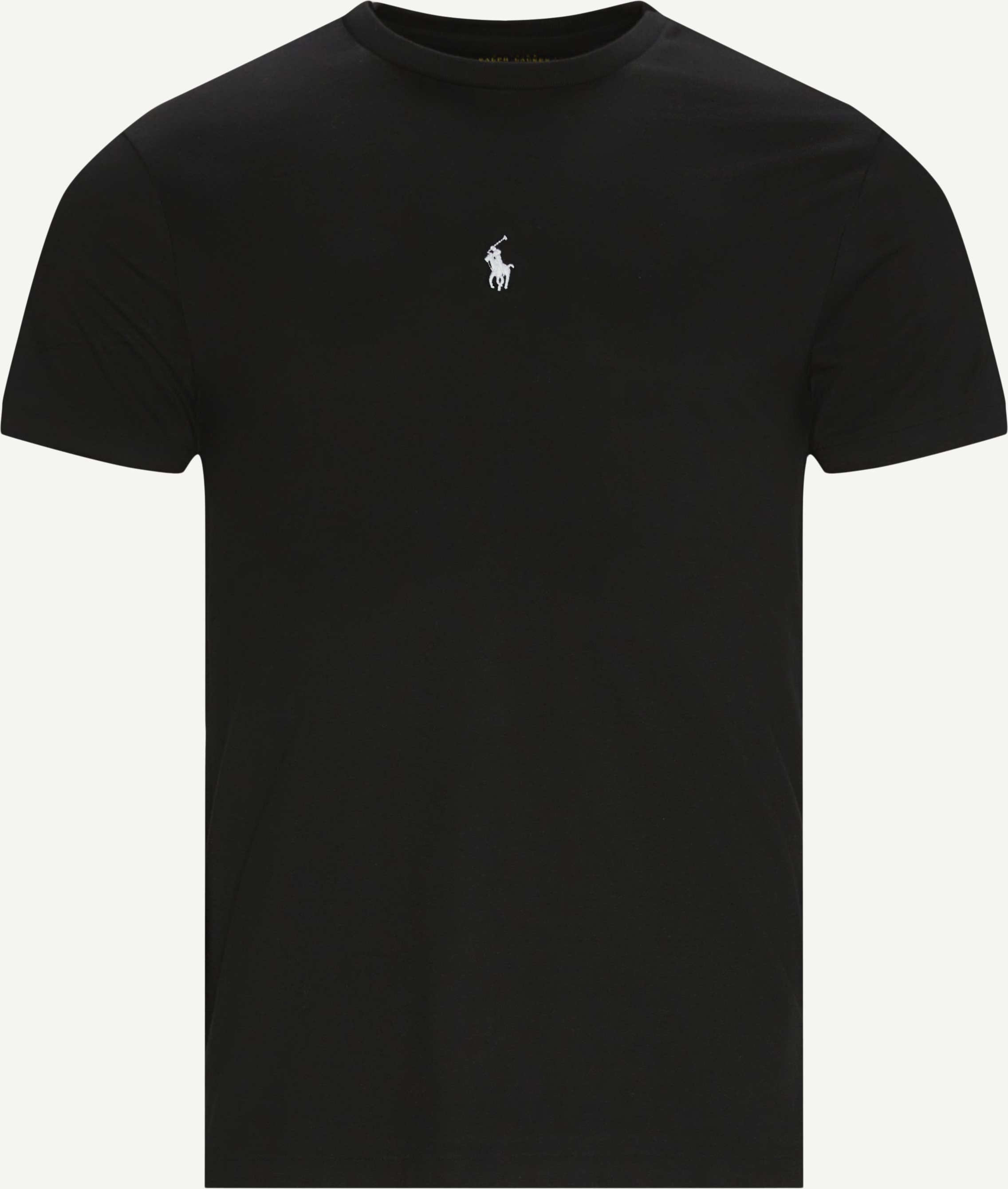 Logo T-shirt - T-shirts - Slim fit - Sort