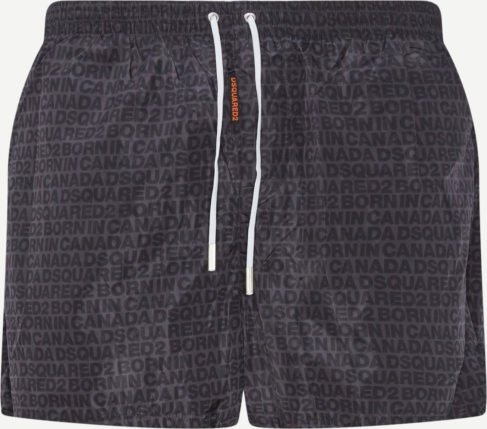 Boxer Midi Logo Beach Shorts - Shorts - Regular fit - Sort