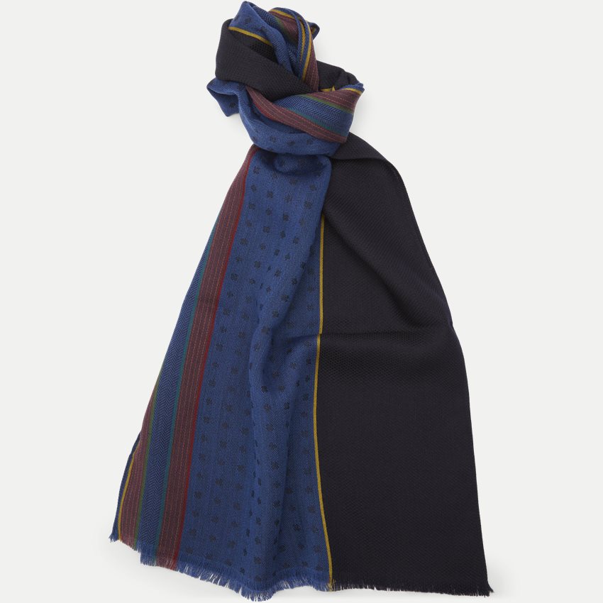 Paul Smith Accessories Scarves 863F GS30  BLÅ